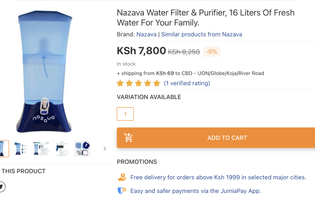 Wela Utami from Nazava Water Filters receiving certificate of appreciation from AKKOPSI